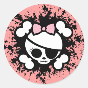 Pegatina Redonda Molly Splat
