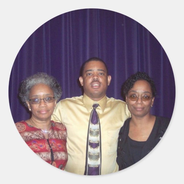 Pegatina Redonda MOMSis (Anverso)