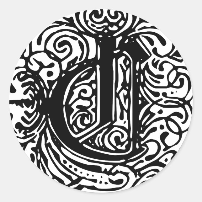 Pegatina Redonda Monarquia "C" (Anverso)