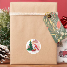 monograma de santa claus lindo navidad alegre