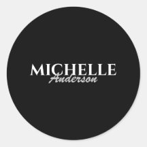 Monograma moderno simple