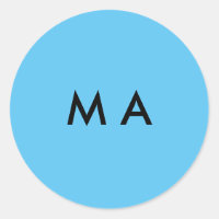 Monograma simple añade tu letra nombre hombre mini