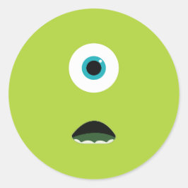 Pegatina Redonda Monster