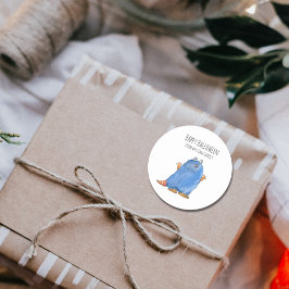 Pegatina Redonda Monster Candy Happy Halloween