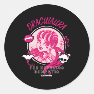 Pegatina Redonda Monster High Draculaura