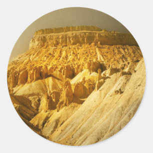 Pegatina Redonda Monte Garfield