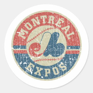 Pegatina Redonda Montreal Expos 1969