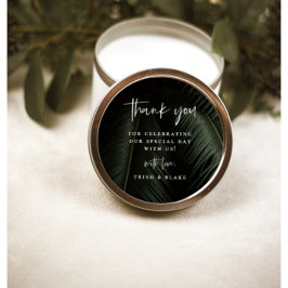 Pegatina Redonda Moody Tropics Boda Gracias