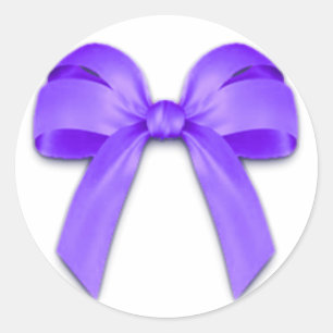 Pegatina Redonda Morado
