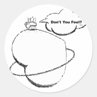 Pegatina Redonda Mosquito