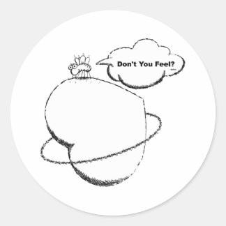 Pegatina Redonda Mosquito