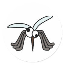 Mosquitos divertidos que vuelan patos para ser tú