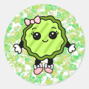 Pegatina Redonda Ms Pickle
