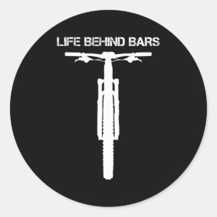 Pegatina Redonda Mtb Mountain Bike