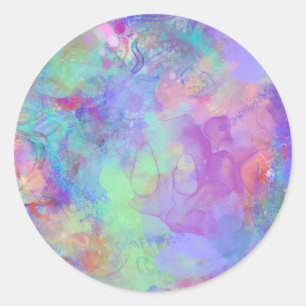 Pegatina Redonda Muddled Dream