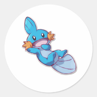 Pegatina Redonda Mudkip