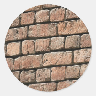 Pegatina Redonda Muro