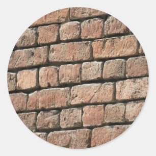 Pegatina Redonda Muro