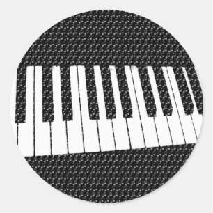 Pegatina Redonda Música para el alma_