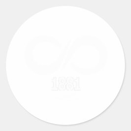 Pegatina Redonda Mustafa Kemal Atatürk 1881