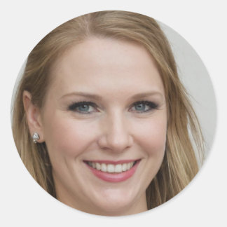 Pegatina Redonda muy buen chica