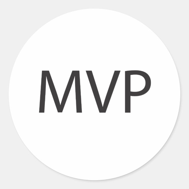 PEGATINA REDONDA MVP (Anverso)