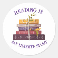 My favorite sport is reading