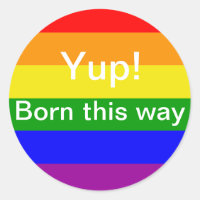 Nacido del orgullo gay de esta manera bandera arco