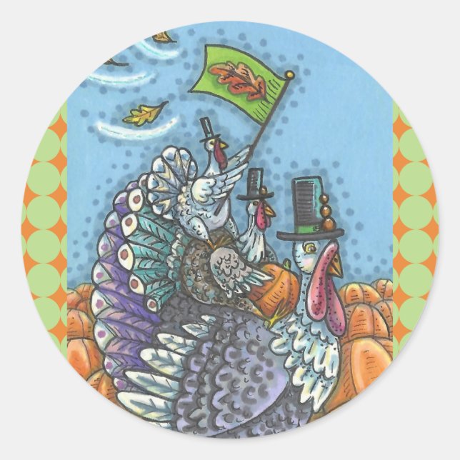 PEGATINA REDONDA NACIÓN TURQUÍA, GOBIERNOS PEGATINAS DE VACACIONES  (Anverso)