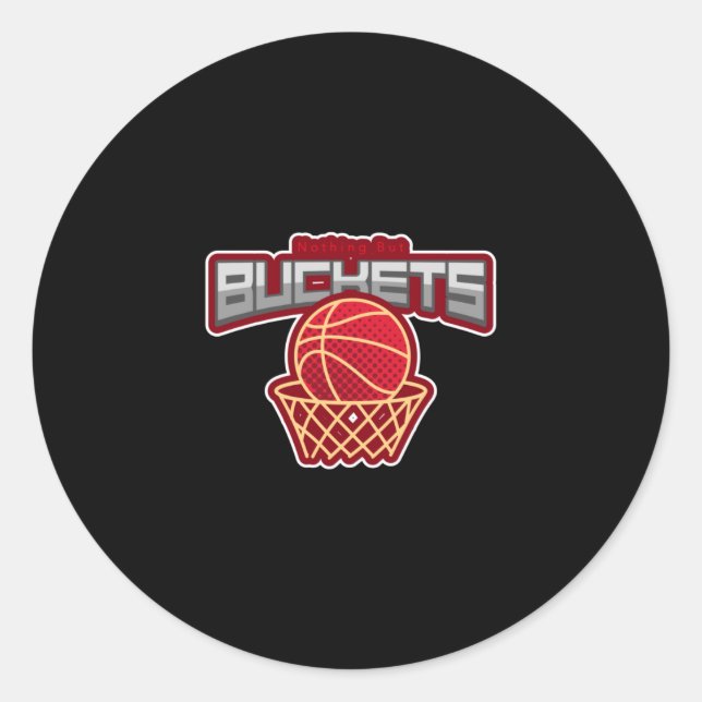 Pegatina Redonda Nada más que cubos (Anverso)