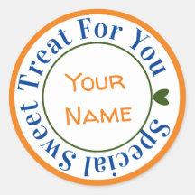 Naranja Blue Green Trato especial dulce para usted