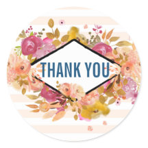 Naranja y Bouquet Floral Rosa Gracias