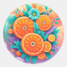 Naranjas coloridos
