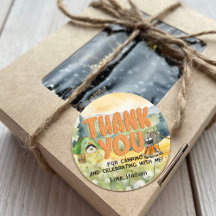 Naturaleza acuarela Perro de camping