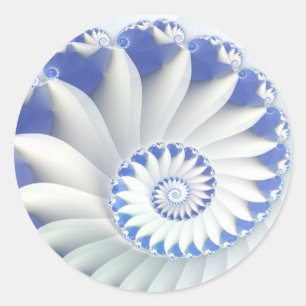 Pegatina Redonda Nautilus