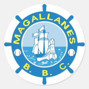 Pegatina Redonda Navegantes del Magallanes Stickers