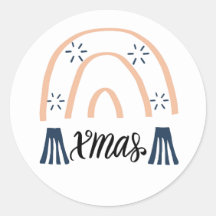 Navidad Boho Arcoíris