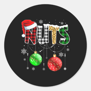 Pegatina Redonda Navidades Camisetas De Pareja De Camisas