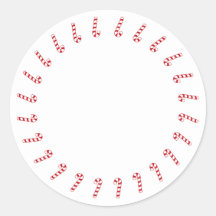 Navidades caramelos borde rojo blanco blanco blanc