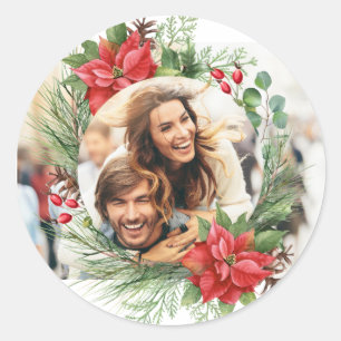 Pegatina Redonda Navidades Crear uno propio
