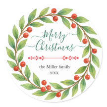 Navidades de acuarela con texto Personalizado