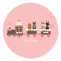 Navidades de perro de agradecimiento