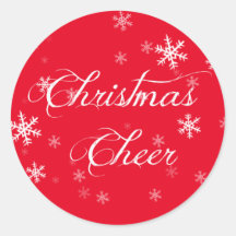 Navidades De Snowflake Saludan Sobre Rojo