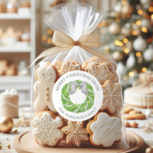 Navidades de Wreath de color gris de agua