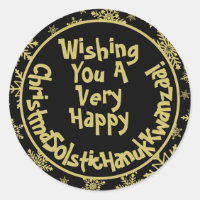 Navidades divertidos Solsticio Hanukkah Kwanzaa Bl