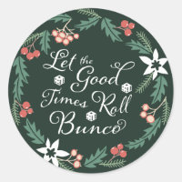 Navidades Holiday Bunco Dejar Que Pasen Los Buenos
