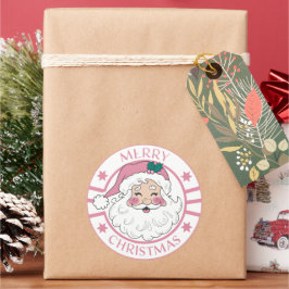 Pegatina Redonda Navidades Mery Rosado publican estampillas Diverti