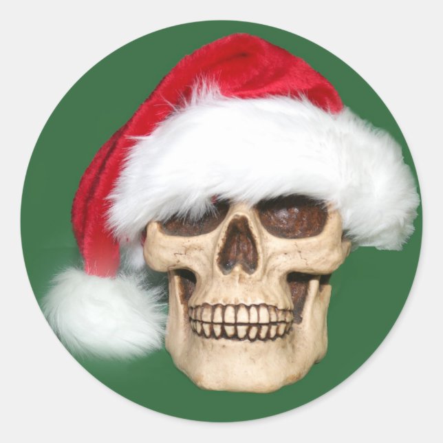 Pegatina Redonda Navidades pasados (Anverso)