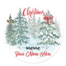 Navidades personalizados mamá Personalizado de vac