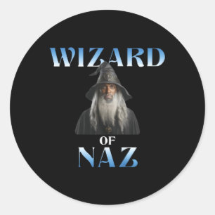 Pegatina Redonda Naz Reid Wizard De Naz
